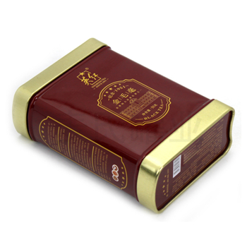 書(shū)形金毛毫茶葉鐵罐,明前春茶鐵罐包裝