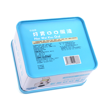 長(zhǎng)方形口服液通用藥品鐵盒_馬口鐵保健品藥品鐵盒包裝定制工廠(chǎng)